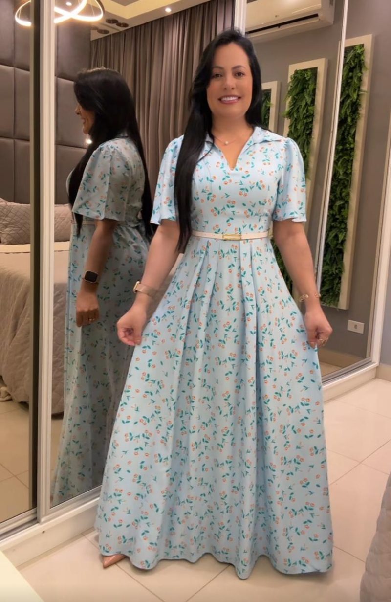 040 - Vestido Longo